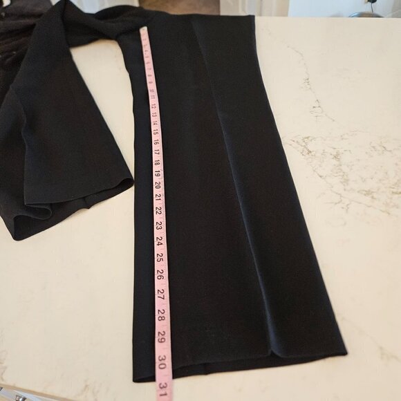 LOUBEN Women's Pants Size 10 Black Dress Trousers Career Evening Elegant Pant - Picture 11 of 12